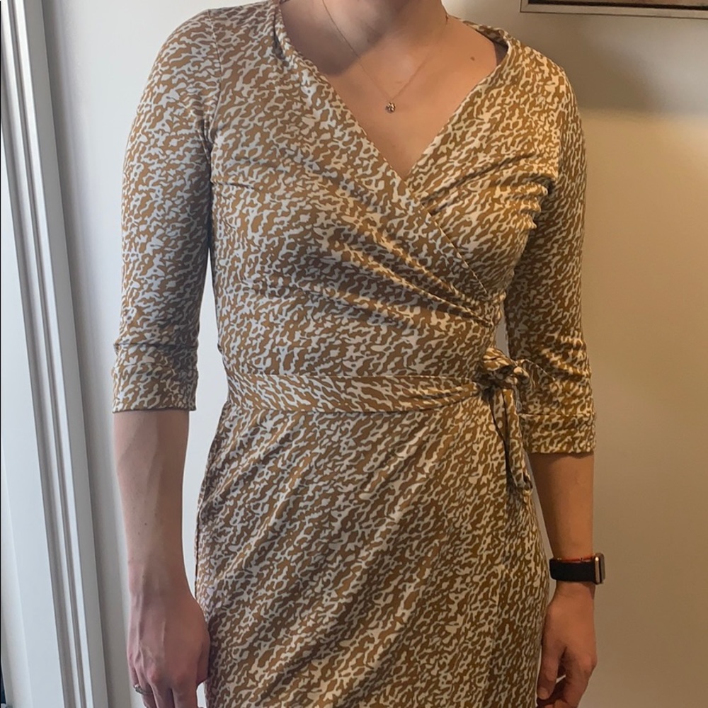DvF Diane von Furstenberg Wrap Dress - size 12